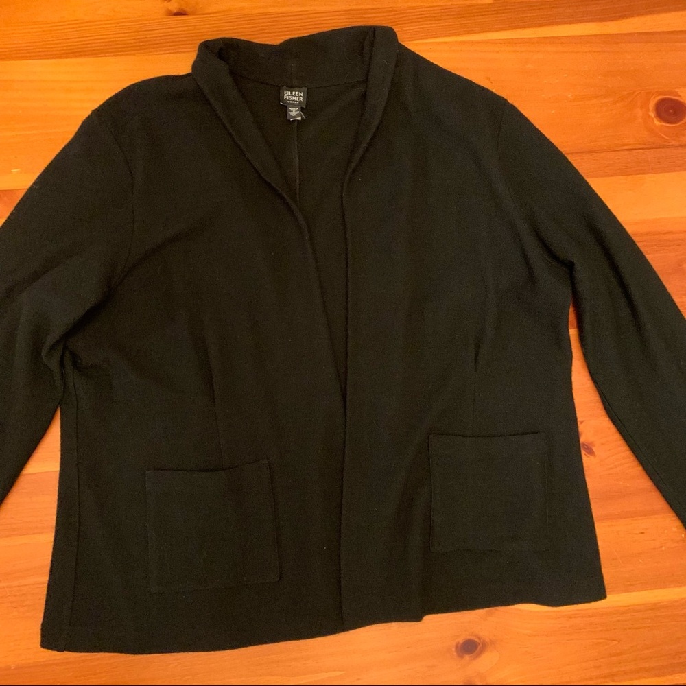 Eileen Fischer Wool Easy Blazer